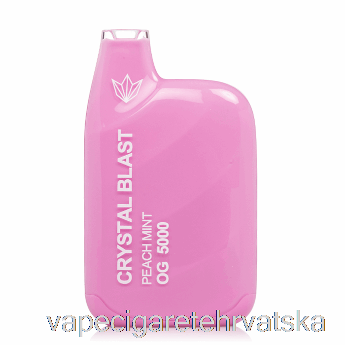 Vape Cigarete Crystal Blast Og5000 Jednokratna Breskva Mint